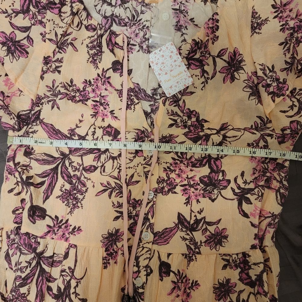 𝅺nwt Free People Sunbaked Swing Dress XS - Picture 5 of 12